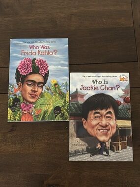 Two who was books. Frida Kahlo and Jackie Chan